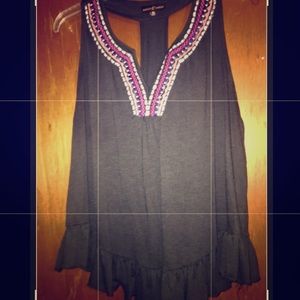 🔴3/10$ Navy racerback tank